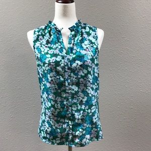 Market & Spruce Stitch Fix Split Neck Blouse